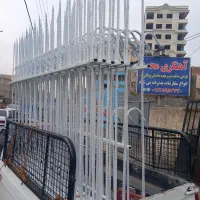 نرده آبشاری شاخ گوزنی درب اکاردعونی درب انباری اهن