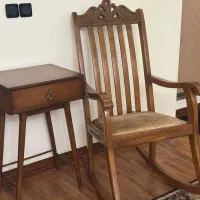 صندلی راک و میز