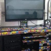 تلویزیون ال سی دی به همراه میزش|تلویزیون و پروژکتور|خرمشهر, |دیوار