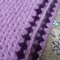 شنل قلاب بافی مجلسی نخ ترک مناسب یلدایی عروس ها|لباس|تهران, آهنگران (سراسیاب دولاب)|دیوار