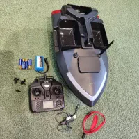 قایق طعمه پاش ماهیگیری  فلای تک V020  GPS دار