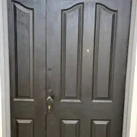 دو لنگه درب آپارتمانی چوبی|مصالح و تجهیزات ساختمان|هشتگرد, فاز ۲ مهستان|دیوار