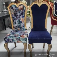 صندلی  کارکرده دست دو مکث / تالار رستوران