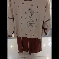 ست زنانه نخ پنبه لانگ