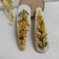 گلسر دخترانه گلدوزی شده