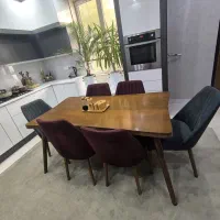 میز غذا خوری|میز و صندلی غذاخوری|دهلران, |دیوار