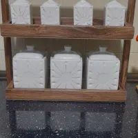 پاسماوری چوبی سرامیکی درحد نو