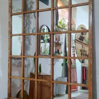 اینه پنجره ای چوب روسی