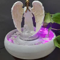 آبنمای سرامیکی فرشته دعاگو طرح لاکچری|صنایع دستی و سایر لوازم تزئینی|تهران, آهنگ|دیوار