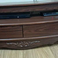 میز تلویزیون دوتکه درحد نو