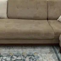 مبل راحتی ۷ نفره به همراه جلو مبلی و دو عدد عسلی|مبلمان خانگی و میز عسلی|ساوه, |دیوار