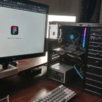 سیستم اقتصادی گیم/کارهای اداریi3 نسل9 + SSD پرسرعت