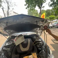 شارژ گاز کولر و نشت یابی بنز و bmw