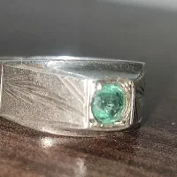انگشتر زمرد طبیعی افغانستان