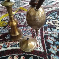 قلیون  قدیمی  عتیقه ای  سر حال|کلکسیون اشیاء عتیقه|دورود, |دیوار
