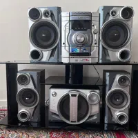 میز تلویزیون شیشه ای