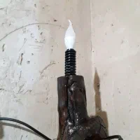 چراغ خواب چوبی|چراغ خواب و آباژور|مشکین‌دشت, |دیوار