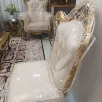 مبل استیل ۹ نفره در حد نو خیلی تمیزتر از عکسش حتی
