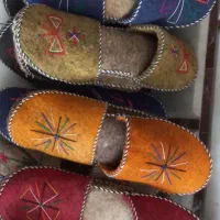 پاپوش نمدی سنتی|کیف، کفش، کمربند|گنبد کاووس, |دیوار