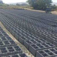 تولید انواع بلوک 20در40و15در40ساختمانی وباغی