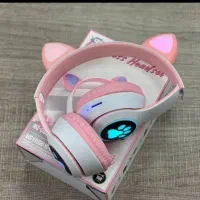 هدفون گربه ای چراغ دار