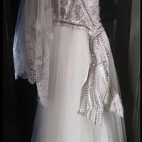 لباس عروس با تور