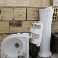 یک عدد روشویی نونو با شیر نو|لوازم سرویس بهداشتی|بروجرد, |دیوار