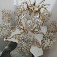 لوستر سالم و تمیز|لوستر و چراغ آویز|قزوین, |دیوار