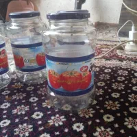 سی عددشیشه بزرگ جاربی دوکیلوی عددی ۱۵هزارت.مان|ظروف نگهدارنده، پلاستیکی، یک‌بارمصرف|مریوان, |دیوار