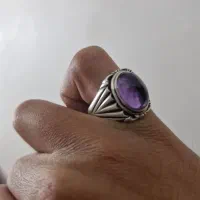 انگشتر نقره اماتیس