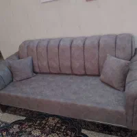 مبلمان 9نفره ی طوسی نو در حد جهاز