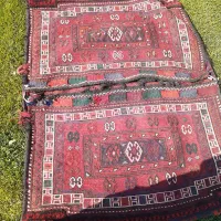 دوعدد خورجین قدیمی دستباف