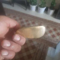 یک جفت گیوه برنجی کهنه جاسیگاری قدیمی قدمت دار|کلکسیون اشیاء عتیقه|اصفهان, بهارستان|دیوار