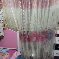 پرده حریر زیبا|پرده، رانر، رومیزی|تهران, کاج|دیوار