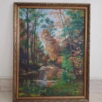 تابلو نقاشی منظره|تابلو، نقاشی، عکس|مشهد, آبکوه|دیوار