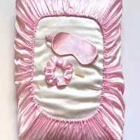 ست روبالشتی و چشم بند کلاه ساتن|رختخواب، بالش، پتو|بندر ماهشهر, |دیوار