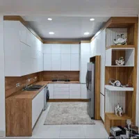 کابینت سفارشی وآماده+تاج وپاخور/MDFو هایگلس