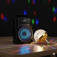 پک کامل جشن و تولد (اسپیکر شارژی + رقص‌نور)