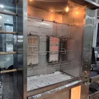 مرغ بریان حرفه ای گرم کن دار