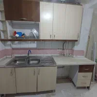 کابینت دست دوم mdf سالم همراه با سینک اخوان