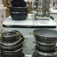 سرویس قابلمه استیل کرکماز ترکیه تفلون زودپز ارسال