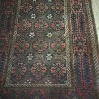 قالی دستباف عتیقه بلوچی