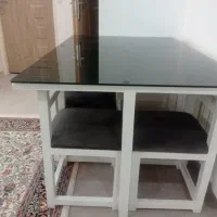 میز ناهار خوری کم جا ۶ نفره|میز و صندلی غذاخوری|پاوه, |دیوار