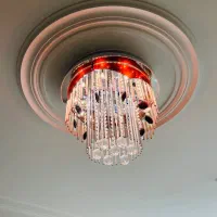 فروش لوستر دارای فناوری نور سه رنگ|لوستر و چراغ آویز|سمنان, |دیوار