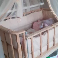 گهواره به همراه کهنه شور