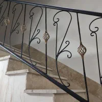 نرده راه پله ،حفاظ پشت پنجره و تراس، درب آکاردئونی