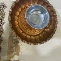 ظرف مسی قدیمی|ظروف پخت‌وپز|کرج, حصارک پایین|دیوار