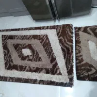 فرش شگی  با پادری ست خودش