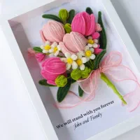 قاب گل مخملی