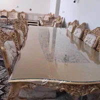 نهار خوری هشت نفره تمام چوب راش